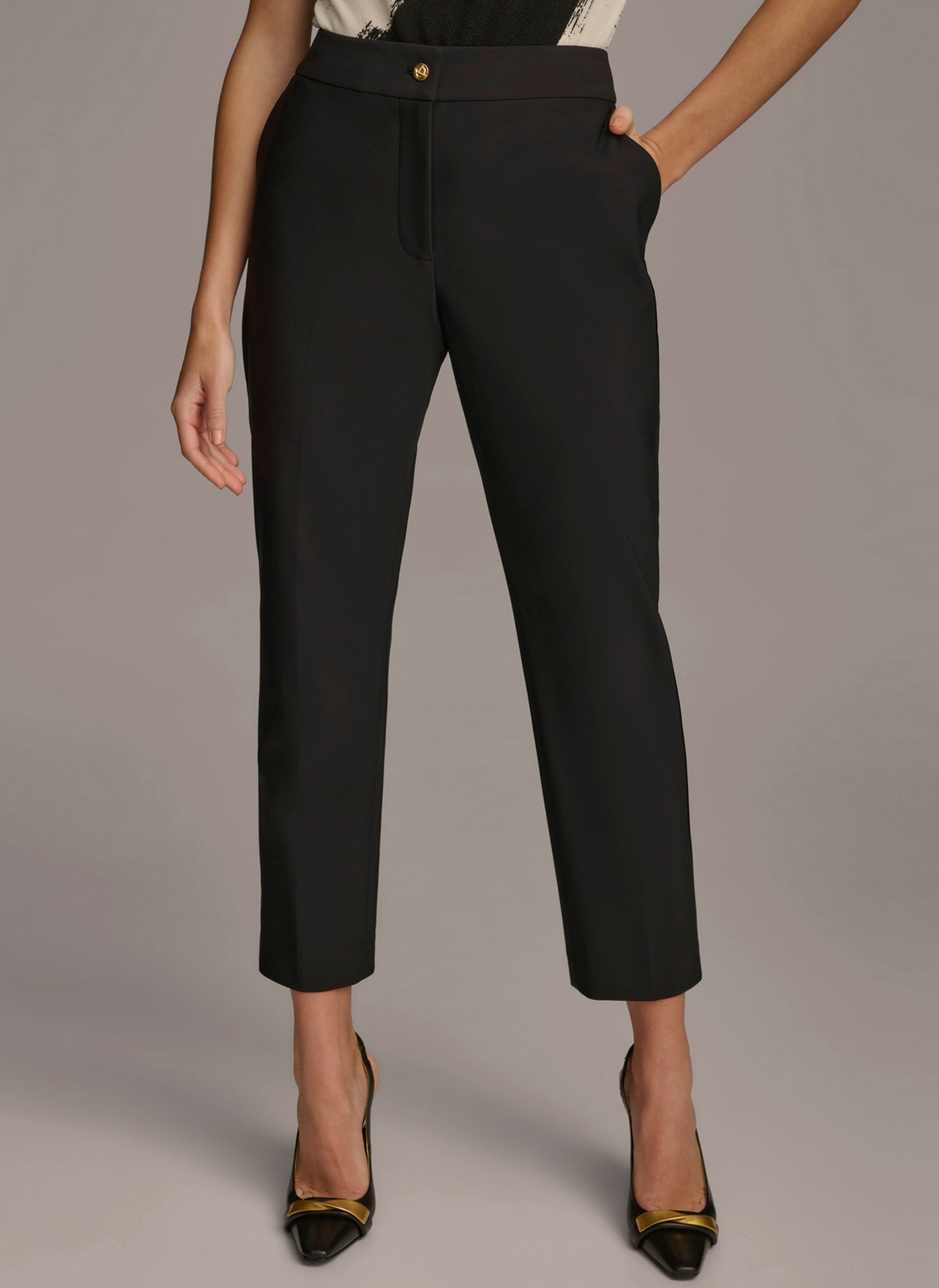 (image for) BREATHTAKING SLIM LEG ANKLE LENGTH PANT